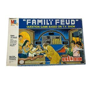 Vintage 1981 Family Feud Game Milton Bradley 4th Edition
